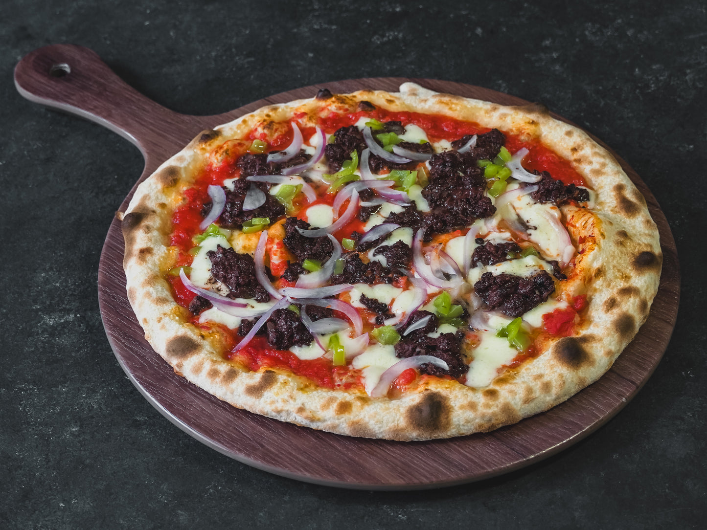 Pizza Prieta & Cebolla